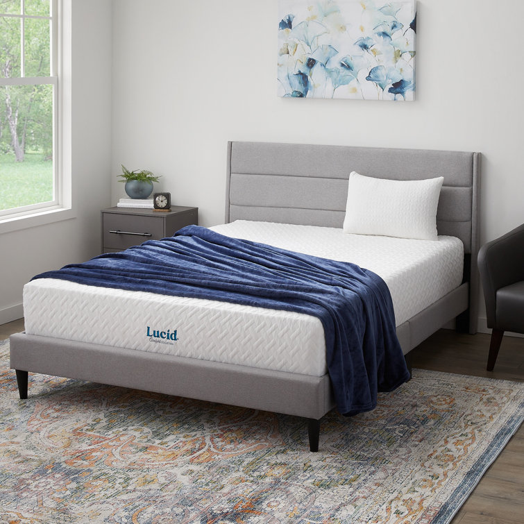 Lucid Comfort 12'' Firm Gel Memory Foam Mattress & Reviews Wayfair